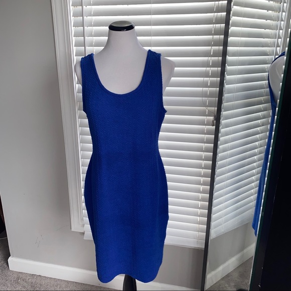 🛍 5/$25  Blue Bodycon Dress - Picture 3 of 5